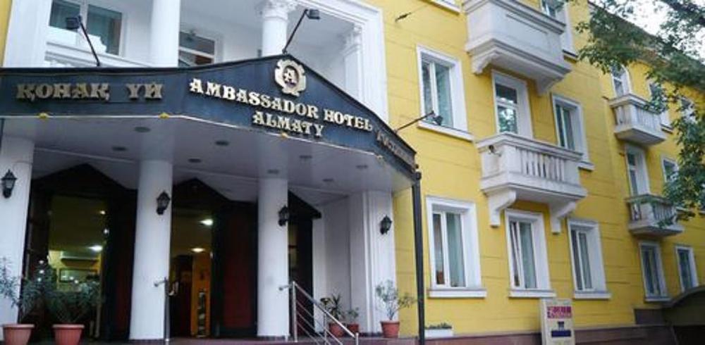 Hotel Ambassador Almaty Exterior foto